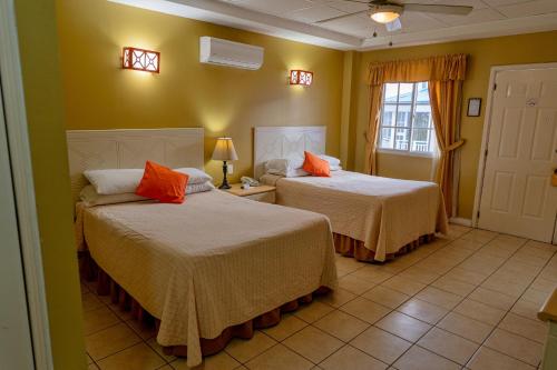 卡索纳德尔拉格酒店客房内的一张或多张床位