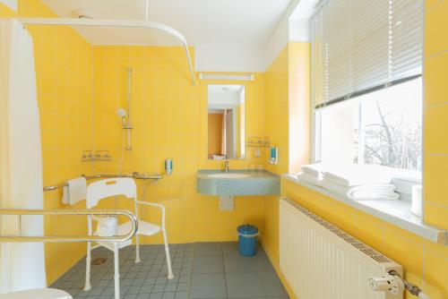 米特-门施酒店的一间浴室