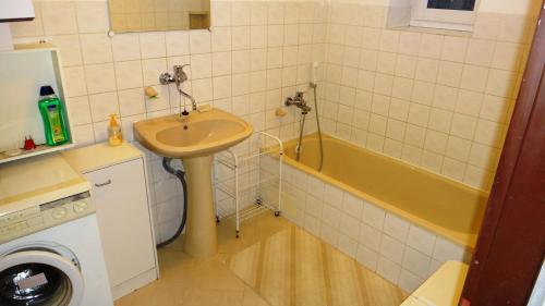 普拉兹尼诺维顿 - PACL切尔韦纳瑞切度假屋酒店的一间浴室