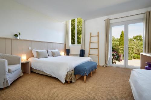 Hotel La Maison de la Prade客房内的一张或多张床位