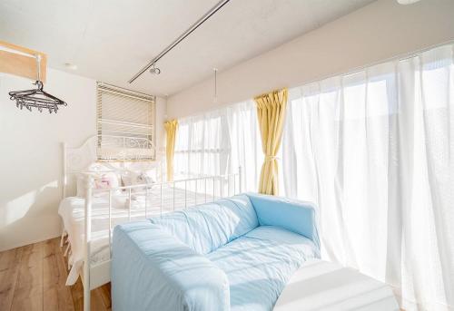 japan house ebisu客房内的一张或多张床位