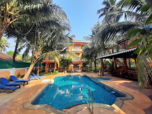 Resort Palmeiras Dourado内部或周边的泳池