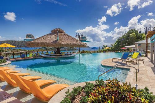 Margaritaville Vacation Club by Wyndham - St Thomas内部或周边的泳池