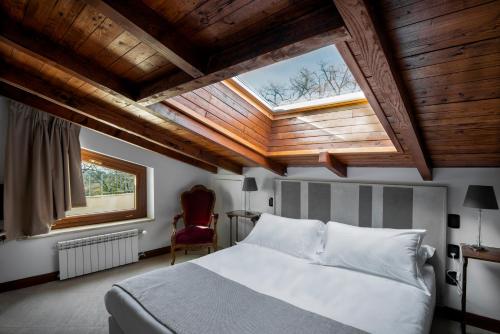 香乐康德迪尔潘特尔菲斯 - 豪华乡村民宿客房内的一张或多张床位