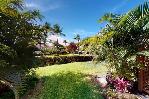 Maui Kamaole外面的花园