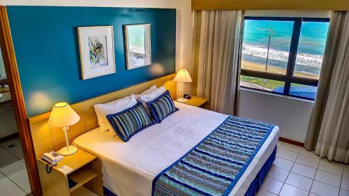 Hotel Reymar Express客房内的一张或多张床位