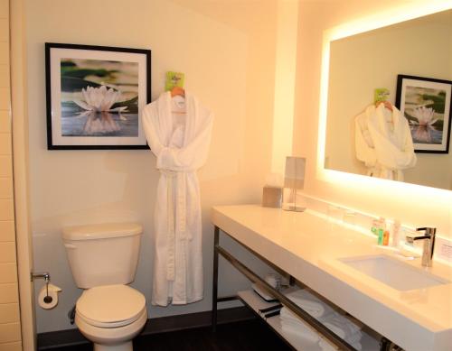 Radisson Kingswood Hotel & Suites, Fredericton的一间浴室