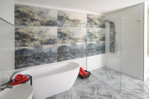 Designapartments Sweet Home - Sennhütte 11的一间浴室