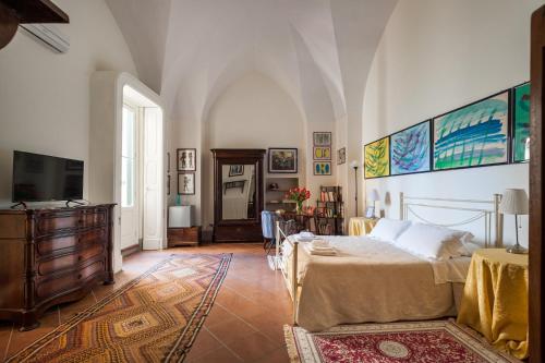 Palazzo Bernardini Suites的休息区