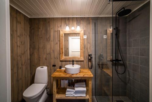 Hustadvika Havhotell - by Classic Norway Hotels的一间浴室