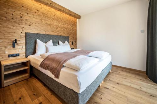 App Mulin Moidl mit Sauna客房内的一张或多张床位