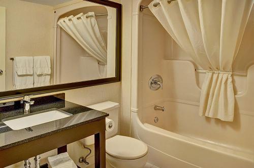西埃德蒙顿舒适酒店的一间浴室