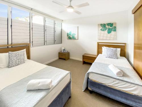 1 Bright Point Apartment 4502客房内的一张或多张床位