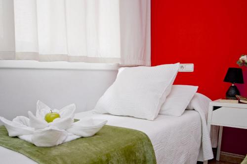 巴塞罗那城北旅馆客房内的一张或多张床位