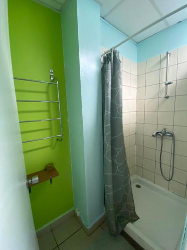 马哈纳小屋＆背包客旅舍的一间浴室