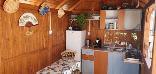 Casa Laur的厨房或小厨房