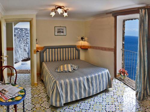 罗坎达菲奥多酒店客房内的一张或多张床位