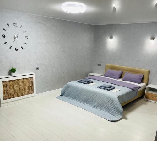 Студия LUX в центре города客房内的一张或多张床位