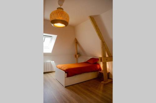 l'Atelier du menuisier客房内的一张或多张床位