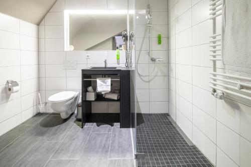 JOESEPP´S HOTEL am Hallhof的一间浴室