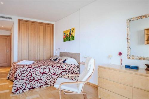 Sublime Vilamoura Aquamar 106 by JG Apartments客房内的一张或多张床位