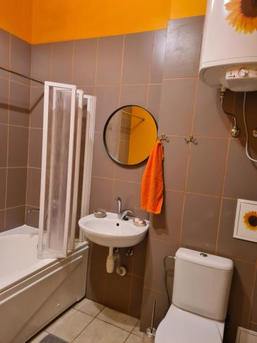 Libau Baden apartamenti的一间浴室