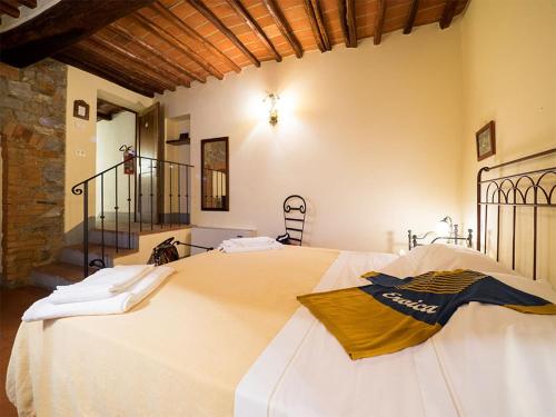 Paradiso in Chianti客房内的一张或多张床位