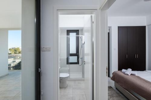 Solaar Apartments st Lazarous的一间浴室