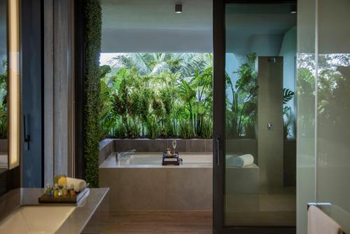 Dusit Thani Laguna Singapore的一间浴室