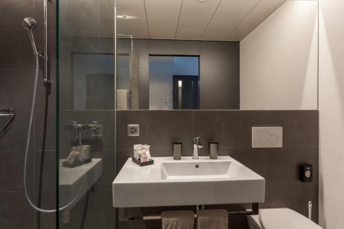 Centurion Swiss Quality Towerhotel Windisch的一间浴室
