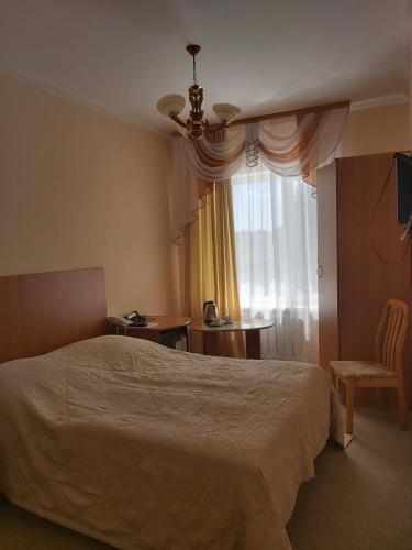 Отель Ак Булак客房内的一张或多张床位