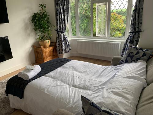 Vale View Scalford客房内的一张或多张床位