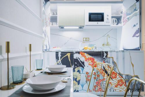 马德里Suite Kintsugi by Justine Apartments Apartamento turístico en Madrid Río的相册照片