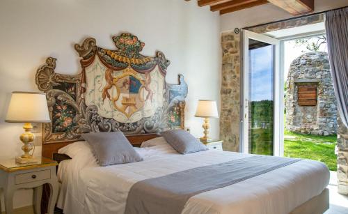 Agri Resort & SPA Le Colline del Paradiso客房内的一张或多张床位