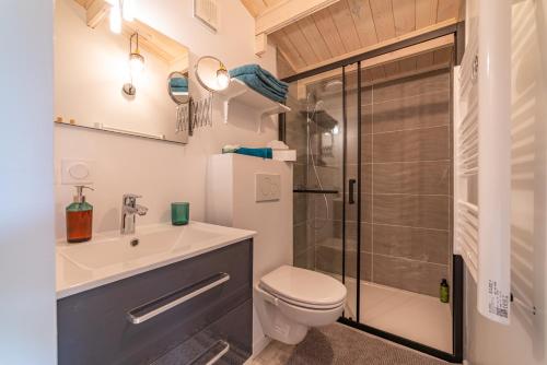 Hygge Lodge Annecy的一间浴室