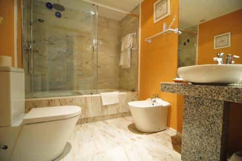 卡索纳德尔博蒂卡里奥酒店的一间浴室
