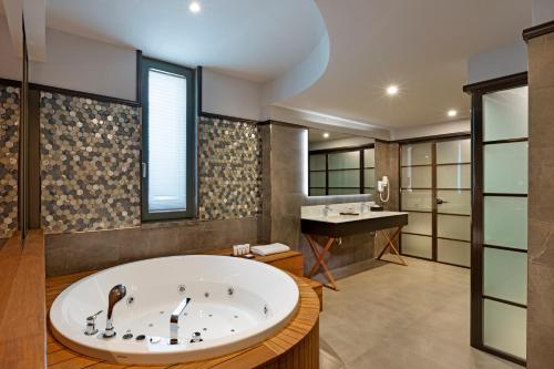 Limak Skopje Luxury Hotel的一间浴室