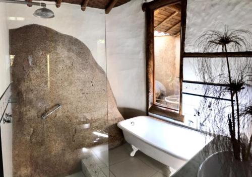 Refúgio Guest House的一间浴室