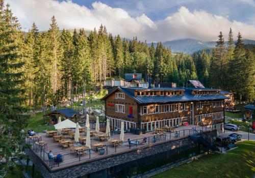 Hotel Björnson Jasná & Björnson TREE HOUSES鸟瞰图