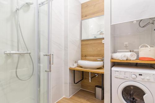 Apartment Augier - Elegant & Spacious - City Centre的一间浴室