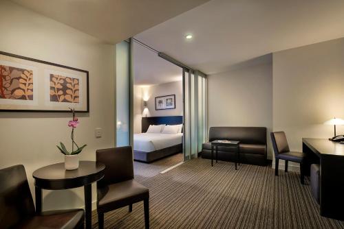 铜锣湾353酒店的休息区