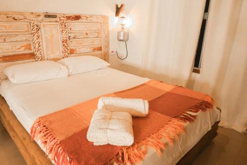 Rancho das Estrelas客房内的一张或多张床位
