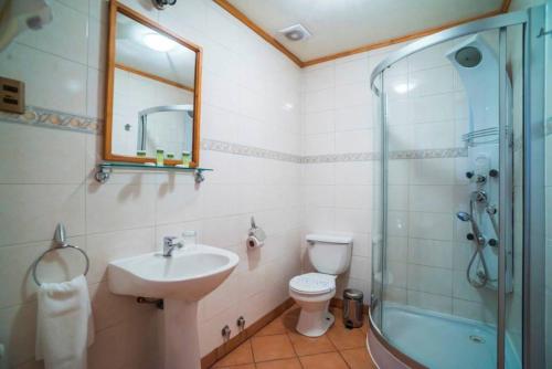CHALET CHAPITAL Punta Arenas的一间浴室