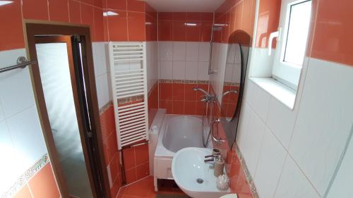 Casă Ultracentral Suceava的一间浴室