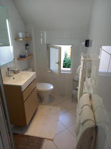 博纳城市套房公寓的一间浴室