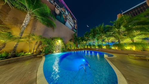 Amazon Taiamã Hotel内部或周边的泳池