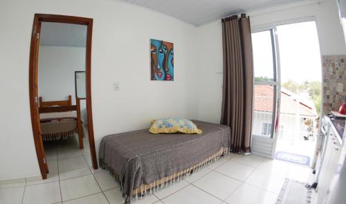 Casas do Preto客房内的一张或多张床位