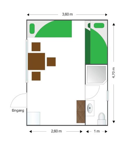 吕贝克Finnenhaus 3的小房子图表