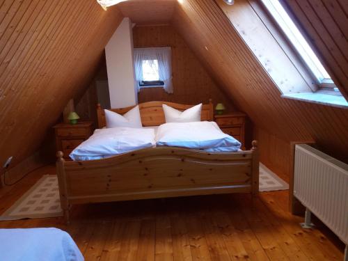 Windmühlenhof客房内的一张或多张床位