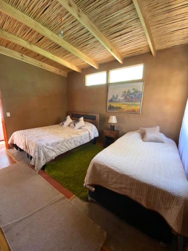 La Inclusiva de Cochiguaz客房内的一张或多张床位